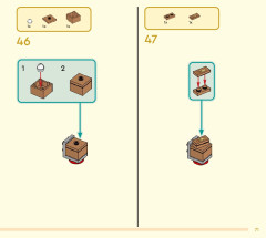 LEGO 80046 instructions page 71 – build guide