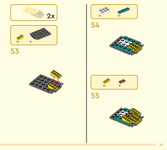 LEGO 80046 instructions page 75 – build guide