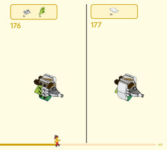 LEGO 80047 instructions page 107 – build guide