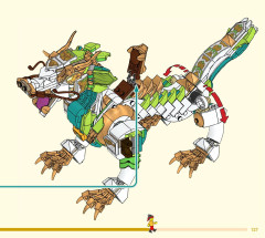 LEGO 80047 instructions page 127 – build guide