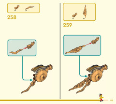 LEGO 80047 instructions page 153 – build guide