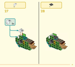 LEGO 80047 instructions page 21 – build guide