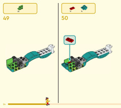 LEGO 80047 instructions page 34 – build guide