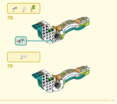 LEGO 80047 instructions page 47 – build guide