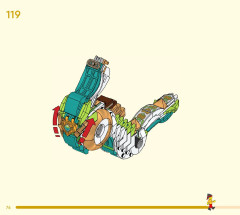 LEGO 80047 instructions page 76 – build guide