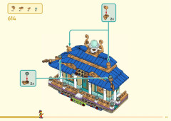 LEGO 80049 instructions page 85 – build guide