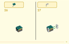 LEGO 80050 instructions page 23 – build guide