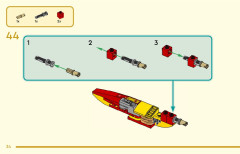 LEGO 80050 instructions page 34 – build guide