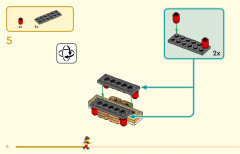 LEGO 80050 instructions page 8 – build guide
