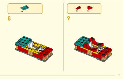 LEGO 80050 instructions page 9 – build guide