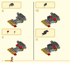 LEGO 80051 instructions page 10 – build guide