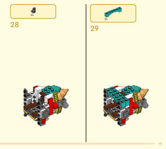 LEGO 80051 instructions page 19 – build guide
