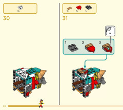 LEGO 80051 instructions page 20 – build guide