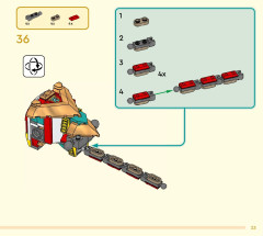 LEGO 80051 instructions page 23 – build guide