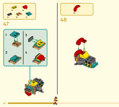 LEGO 80051 instructions page 28 – build guide