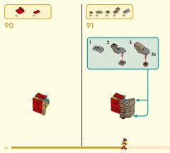 LEGO 80051 instructions page 44 – build guide