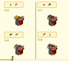 LEGO 80051 instructions page 65 – build guide