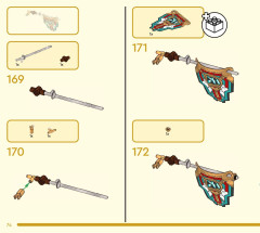 LEGO 80051 instructions page 74 – build guide