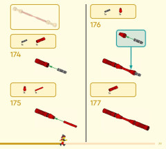 LEGO 80051 instructions page 77 – build guide