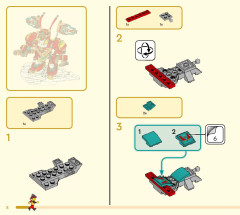 LEGO 80051 instructions page 8 – build guide