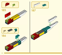 LEGO 80051 instructions page 82 – build guide