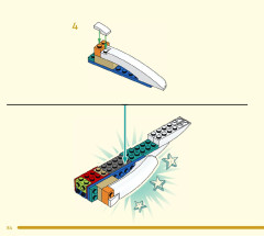 LEGO 80051 instructions page 84 – build guide