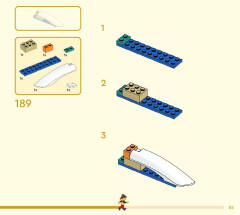 LEGO 80051 instructions page 85 – build guide