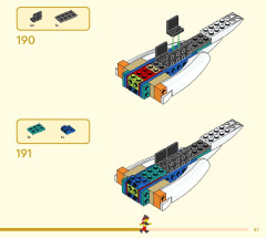 LEGO 80051 instructions page 87 – build guide