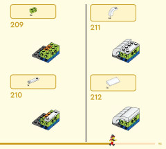 LEGO 80051 instructions page 95 – build guide