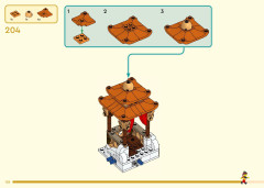 LEGO 80054 instructions page 128 – build guide