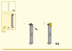 LEGO 80054 instructions page 218 – build guide