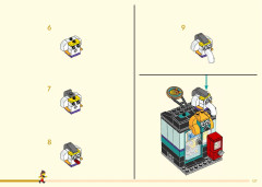 LEGO 80054 instructions page 127 – build guide