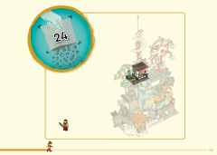 LEGO 80054 instructions page 135 – build guide