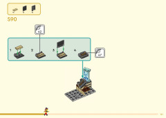 LEGO 80054 instructions page 141 – build guide