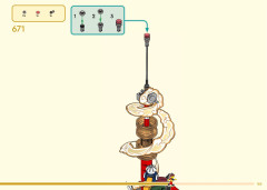 LEGO 80054 instructions page 185 – build guide