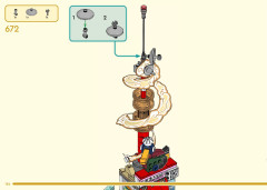 LEGO 80054 instructions page 186 – build guide