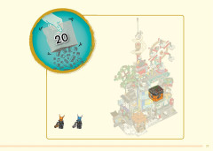 LEGO 80054 instructions page 77 – build guide