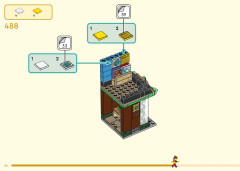 LEGO 80054 instructions page 84 – build guide