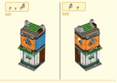 LEGO 80054 instructions page 93 – build guide