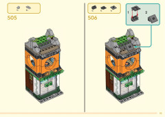 LEGO 80054 instructions page 95 – build guide