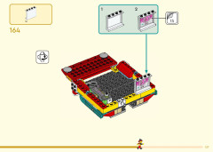 LEGO 80055 instructions page 127 – build guide