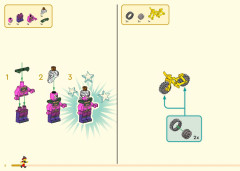 LEGO 80055 instructions page 8 – build guide