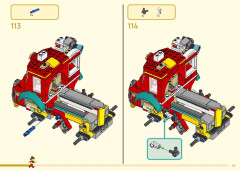 LEGO 80055 instructions page 85 – build guide