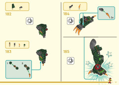 LEGO 80056 instructions page 117 – build guide