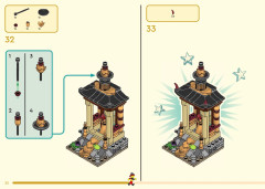 LEGO 80056 instructions page 32 – build guide