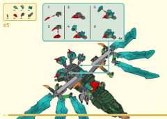 LEGO 80056 instructions page 76 – build guide