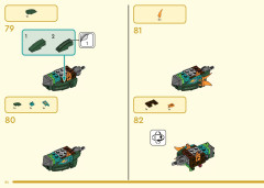 LEGO 80056 instructions page 84 – build guide