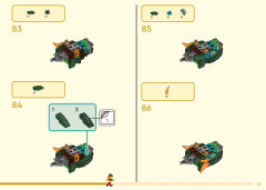 LEGO 80056 instructions page 85 – build guide