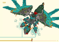 LEGO 80056 instructions page 93 – build guide