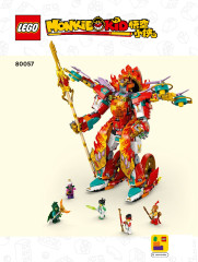 LEGO 80057 instructions page 1 – build guide